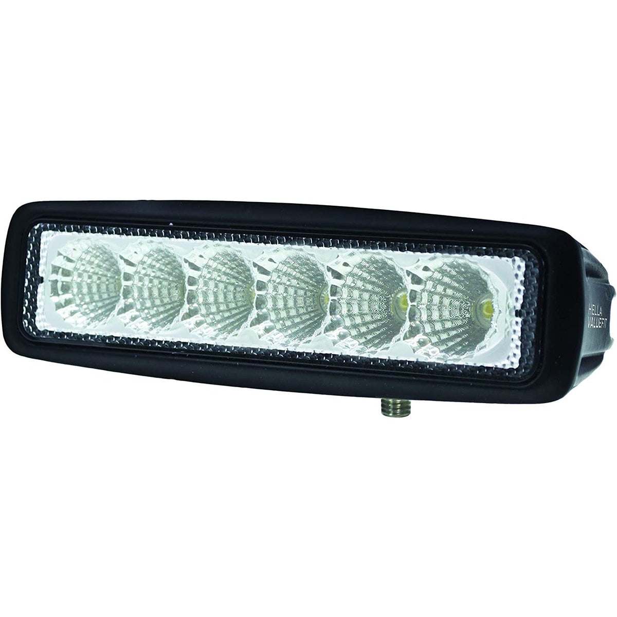 Hella Marine ValueFit Mini 6-LED Flood Light Bar, 10-30V, 18W, Bracket Mount
