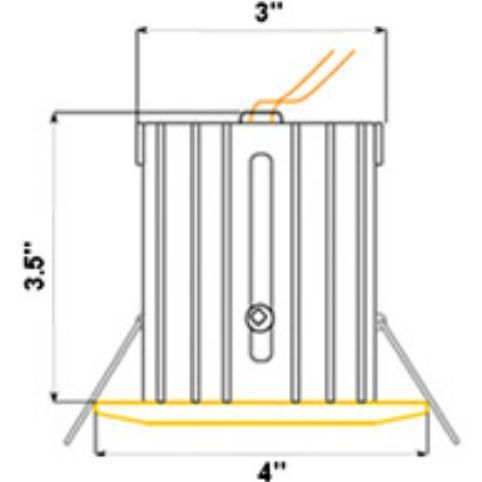 Futura - 1604 Gimbal Ring Recessed Downlight - 12/24V