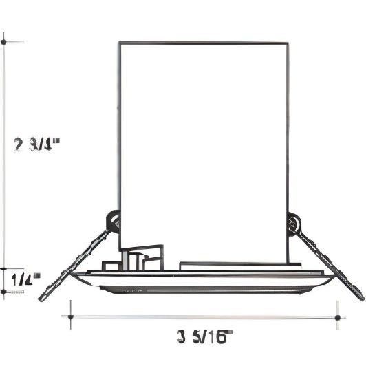 Futura - 1701 Recessed Downlight - 12-24V, 35W