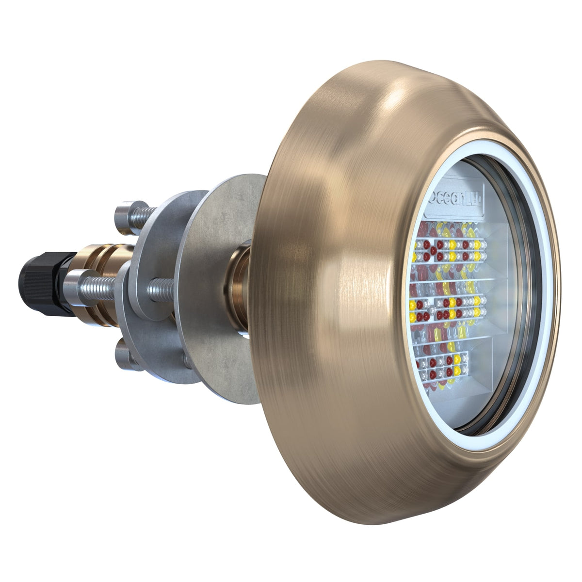 Ocean LED - Explore E6 TH Underwater Light - Bronze Aluminium, IP69K