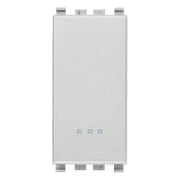 Vimar Eikon Reversing Switch, 1P 16AX 250V, IP40, Lightable, Replaceable Button