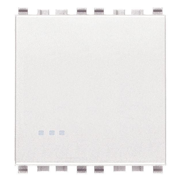 Vimar Eikon Reversing Switch, 1P 16AX 250V, IP40, Lightable, Replaceable Button