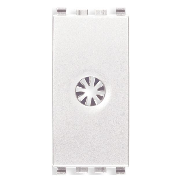 Vimar Eikon Cable Outlet with Cord-Grip, 1 Module