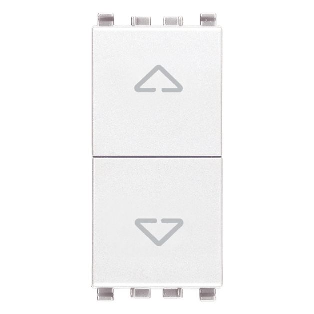 Vimar Eikon 2-Way Switch, 2P 10AX, 250V, 6 Terminals, Central OFF