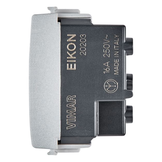 Vimar Eikon Socket Outlet, Italian Standard P17/11, 2P+E, 16A, 250V