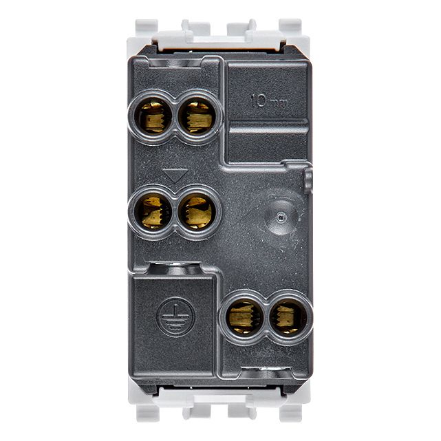 Vimar Eikon Socket Outlet, Italian Standard P17/11, 2P+E, 16A, 250V