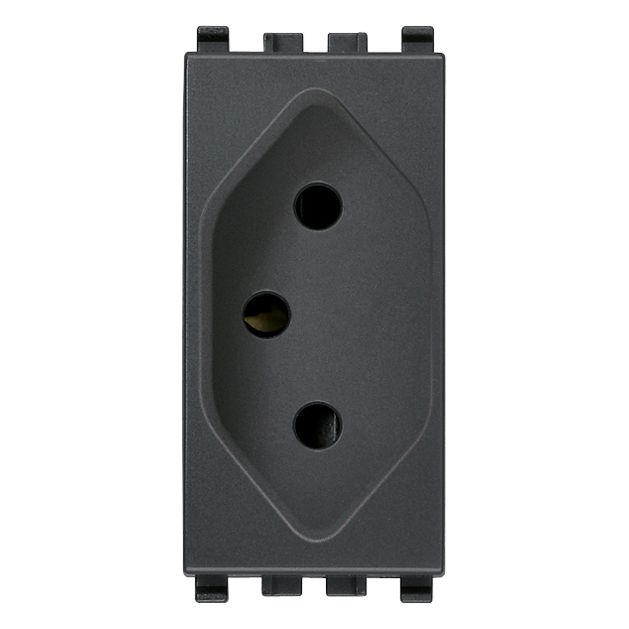 Vimar Eikon Brazilian SICURY Socket Outlet, 2P+E, 10A, 250V, IP20