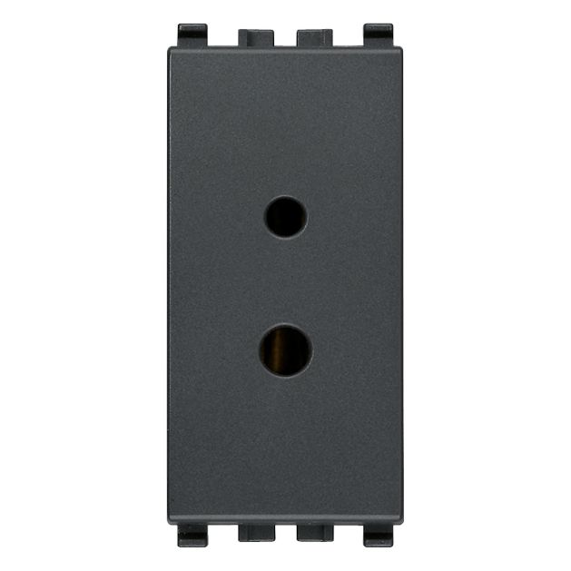 Vimar Eikon Polarized SELV 2P Socket Outlet, For 01616/01617 Plugs, 6A, 24V