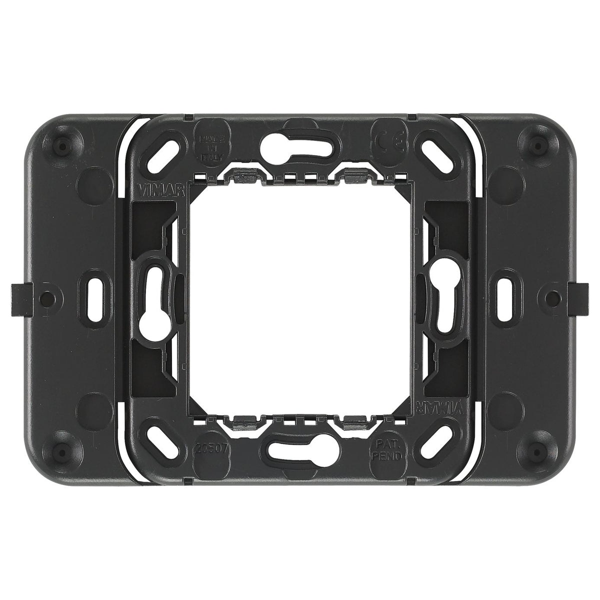 Vimar RF Device Mounting Frame, For Eikon and Plana 2-Module Cover Plates, Surface Mount