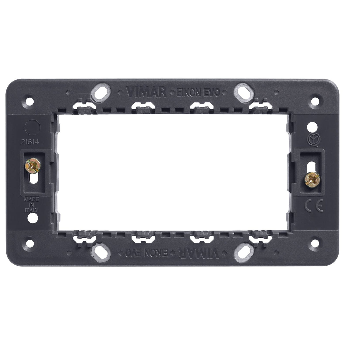 Vimar Eikon Mounting Frame and Protection Cover, 4-Module