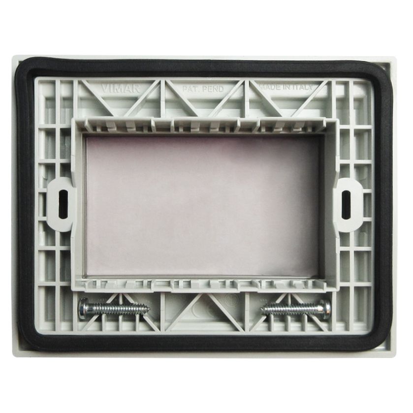 Vimar Idea/8000 IP55 Cover, 3-Module, 3 Adaptors Included