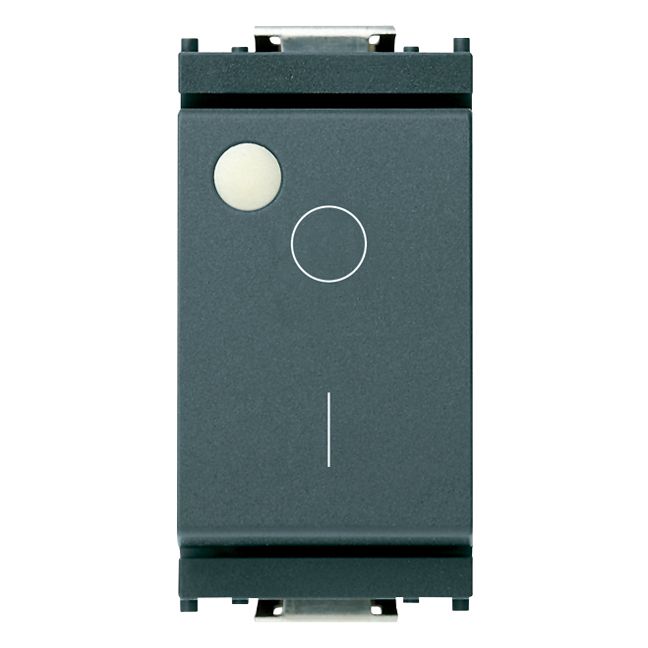Vimar Idea 2P 1-Way Switch, 16AX, 250V, IP40, Screw Terminal