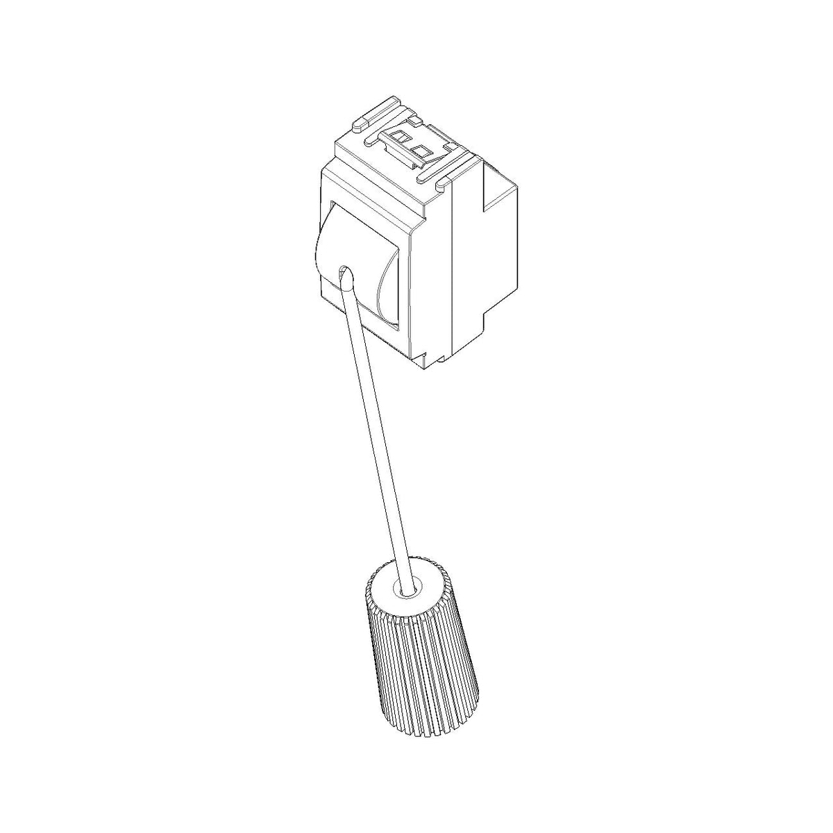 Vimar Idea Cord-Operated Push Button, 1P NC, 10A 250V, 1.5 m Cord, IP40