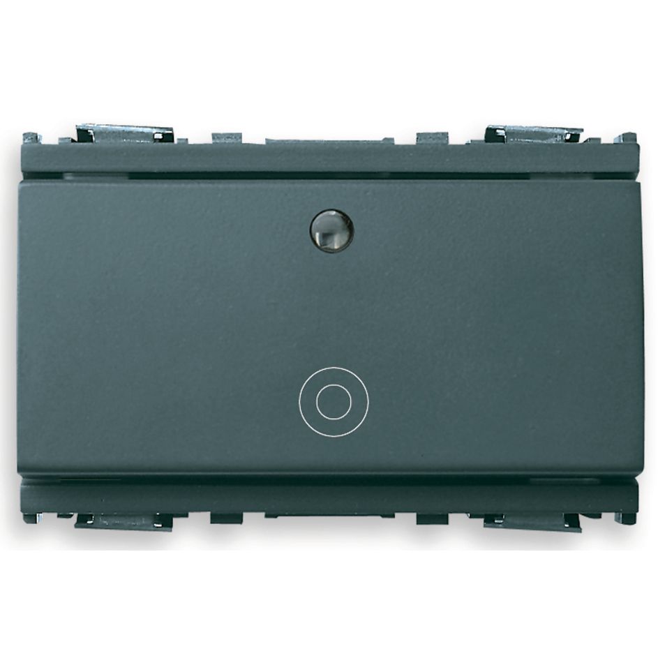Vimar Idea Push Button, For Signalling Unit, 1P NO, 10A 250V, Luminous, General Symbol