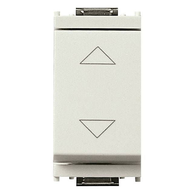 Vimar Idea 2-Way Switch, 1P, 10 AX, 250 V, 3 Terminals, Central OFF Position