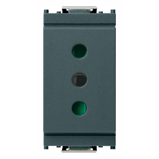 Vimar Idea SICURY Socket Outlet, Italian Standard P11, 2P+E, 10A 250V, IP20