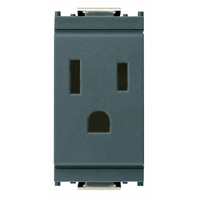 Vimar Idea USA Socket Outlet, 2P+E, 15A 127V, IP20
