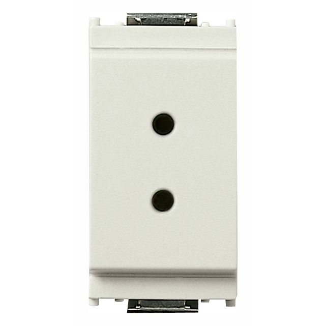 Vimar Idea SELV Socket Outlet, For Plugs 01616 and 01617, Polarized 2P, 6A 24V