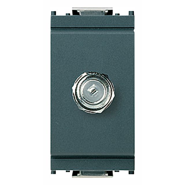 Vimar Idea Coaxial Socket Outlet, F-Type Female, Up to 2400 MHz