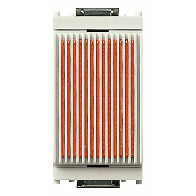 Vimar Idea Indicator Unit, For 6.3x28 mm or 7x31 mm Lamps, 250V, IP40, 1-Module, Without Lamp