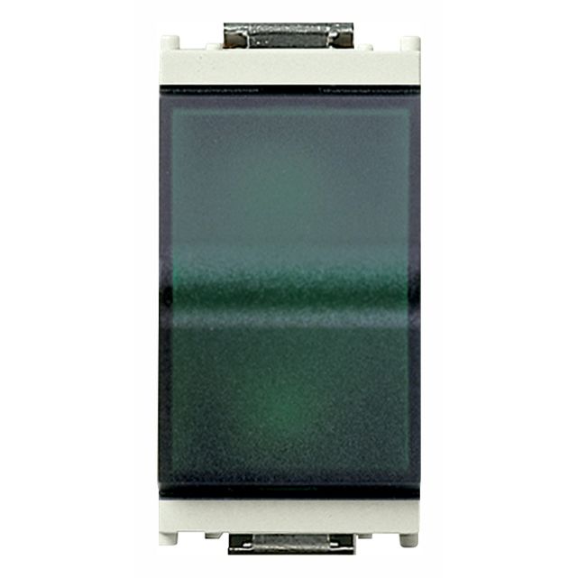 Vimar Idea Prismatic Indicator Unit, For 6.3x28 mm or 7x31 mm Lamps, IP40, 250V, Flush Mount
