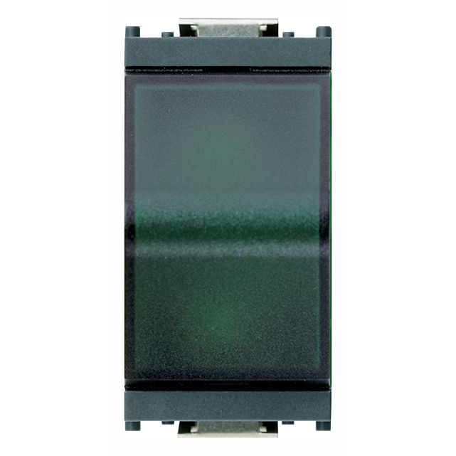 Vimar Idea Prismatic Indicator Unit, For 6.3x28 mm or 7x31 mm Lamps, IP40, 250V, Flush Mount