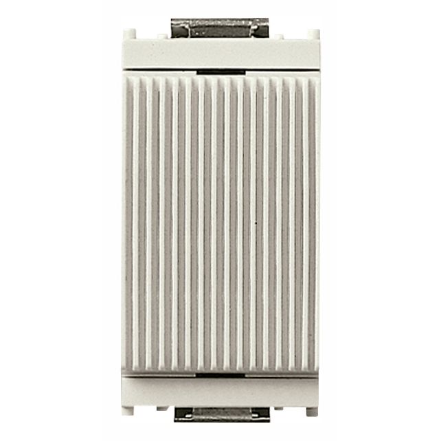 Vimar Idea Blank Module, Grooved Front, 1 Module, Halogen-Free