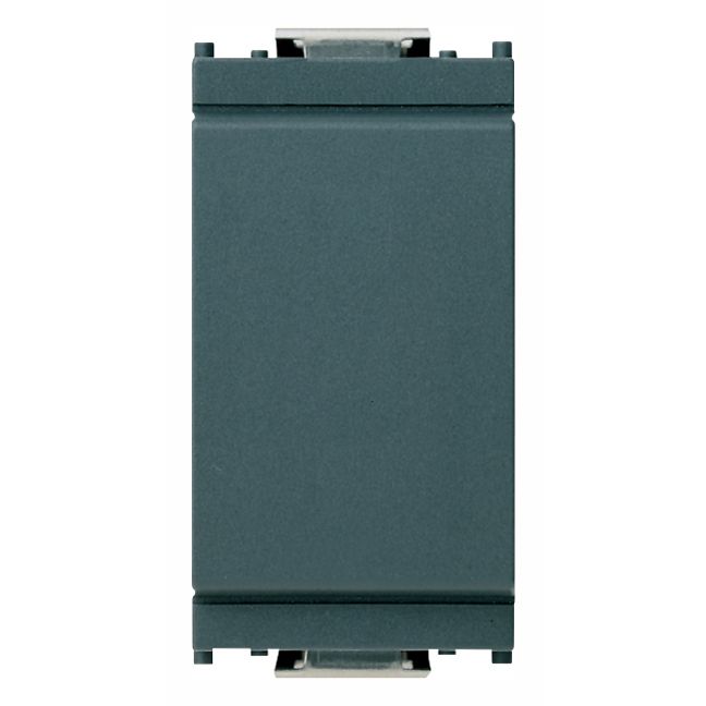 Vimar Idea Blank Module, Smooth Front, 1 Module, Thermoplastic, Halogen-Free