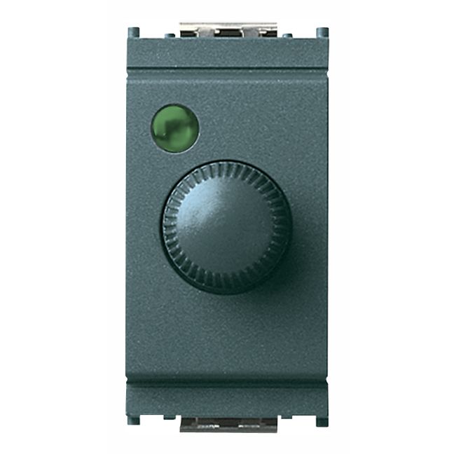 Vimar Idea 16563 Dimmer, 230V, 100-500W, Resistive Load, Turn/Push Button