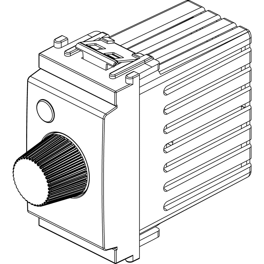 Vimar Idea 16563 Dimmer, 230V, 100-500W, Resistive Load, Turn/Push Button