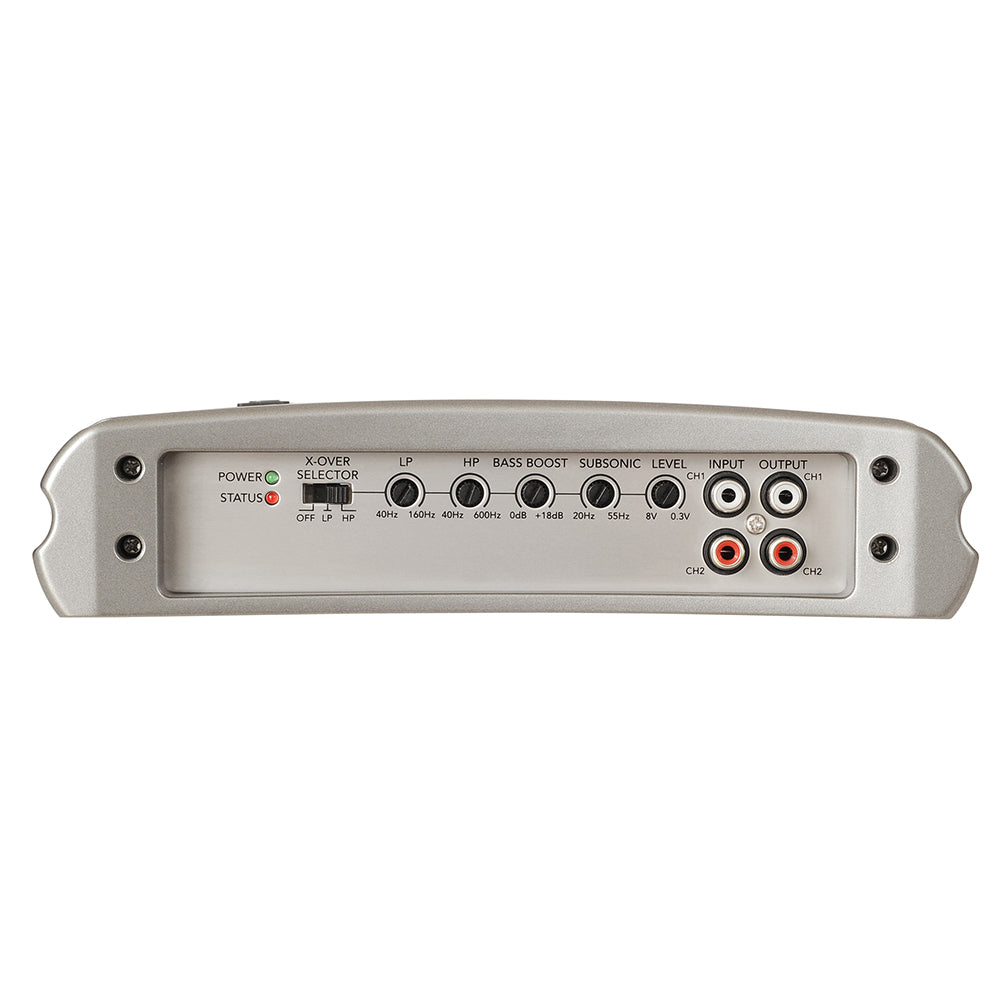 Fusion - AM Series Marine Amplifiers - RCA Line Out, 2-Ohm