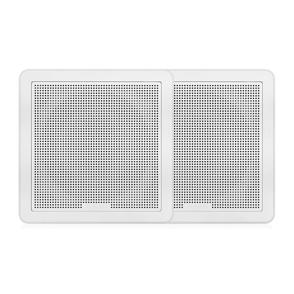 Fusion - FM Series Speakers Square - Flush Mount, 4 Ohms, IP65, 100Hz/18kHz