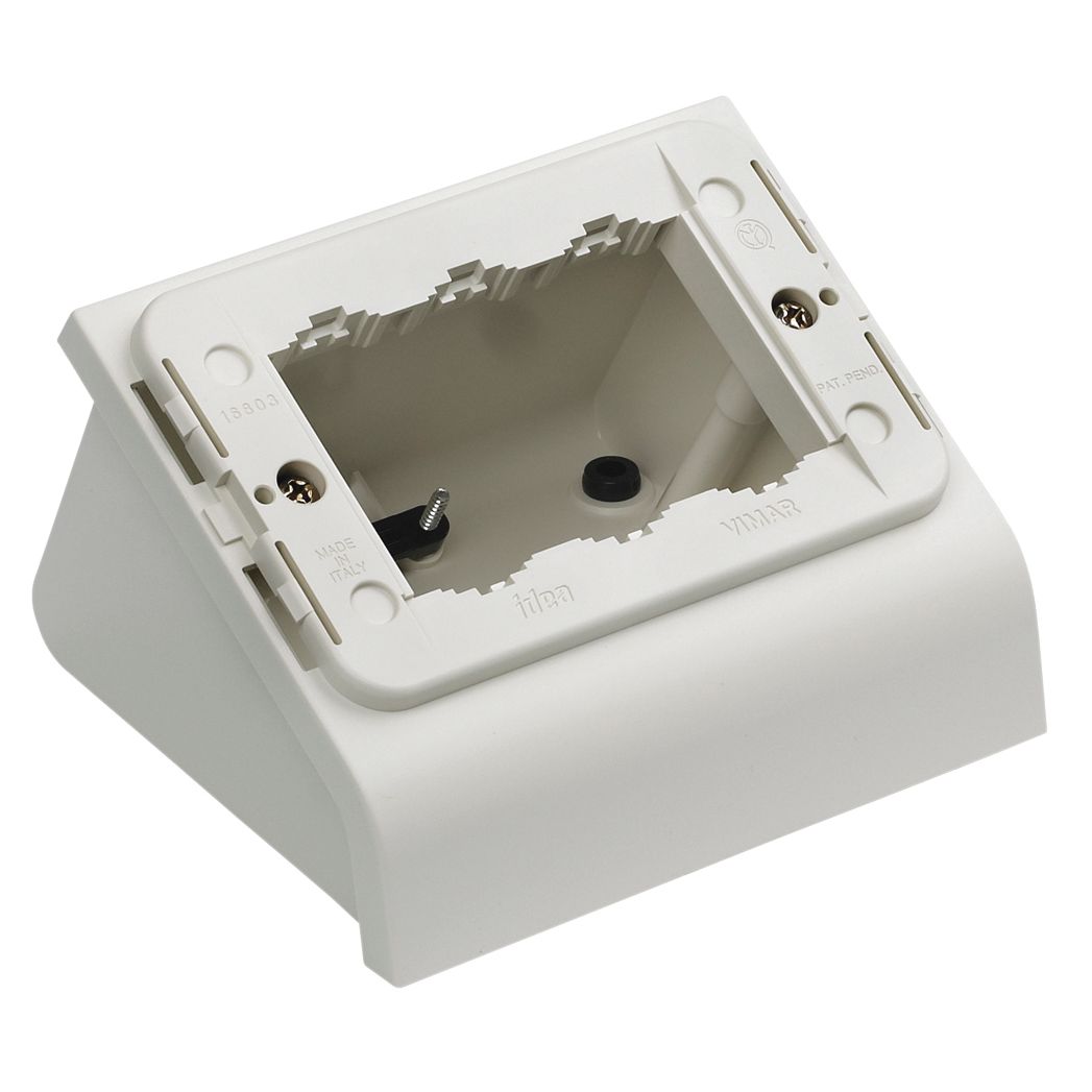Vimar Idea 3-Module Table Mounting Box, For Classica Cover Plate, IP20