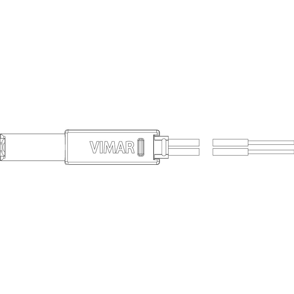 Vimar LED Signalling Unit, For Axial Switches, 12-24V AC/DC, 0.1W