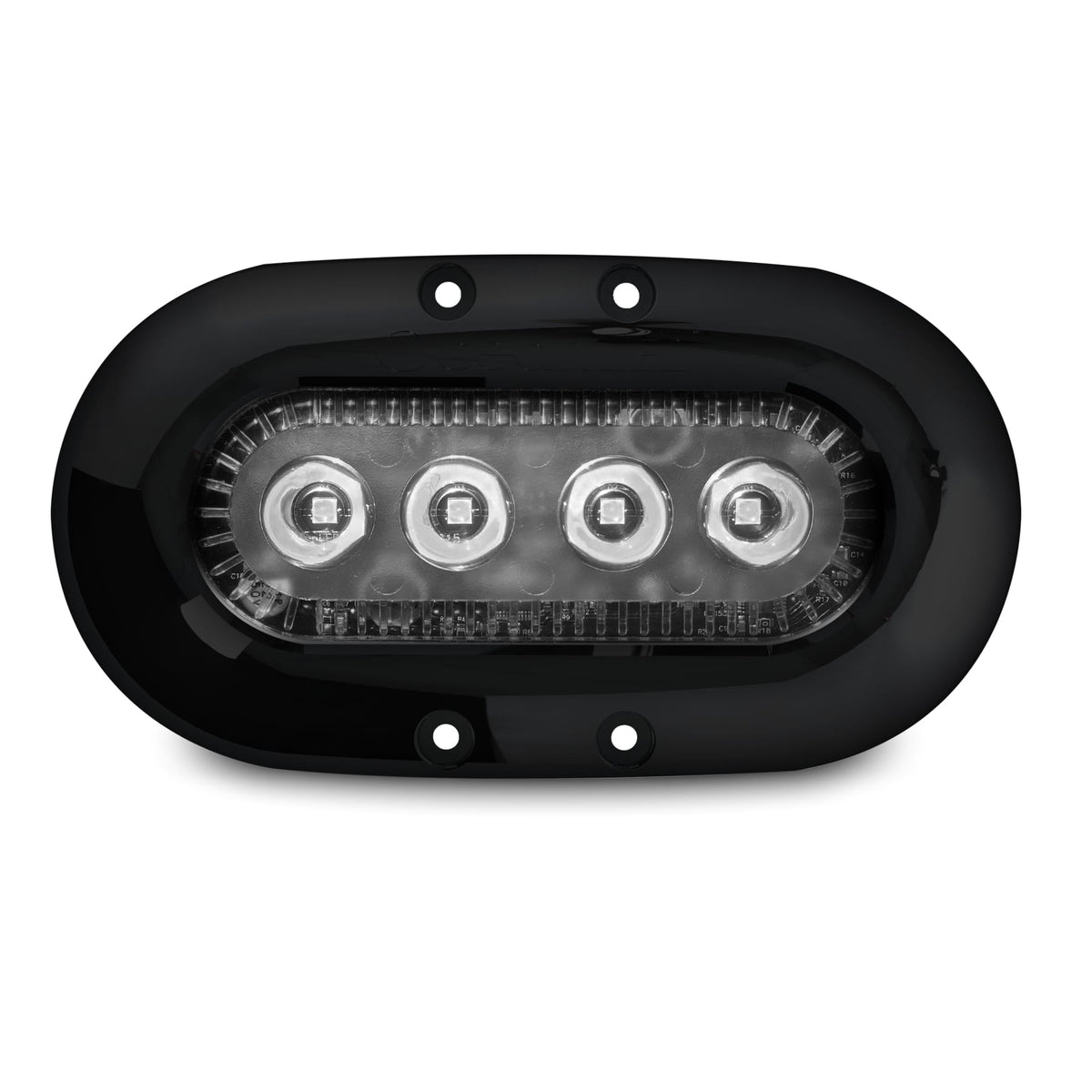 Ocean LED - X-SERIES X4 Underwater Light - With Isolating Mounting Kit, 9-32V, IP69K, Circular Beam Angle, Up to 1150 Fixture Lumens