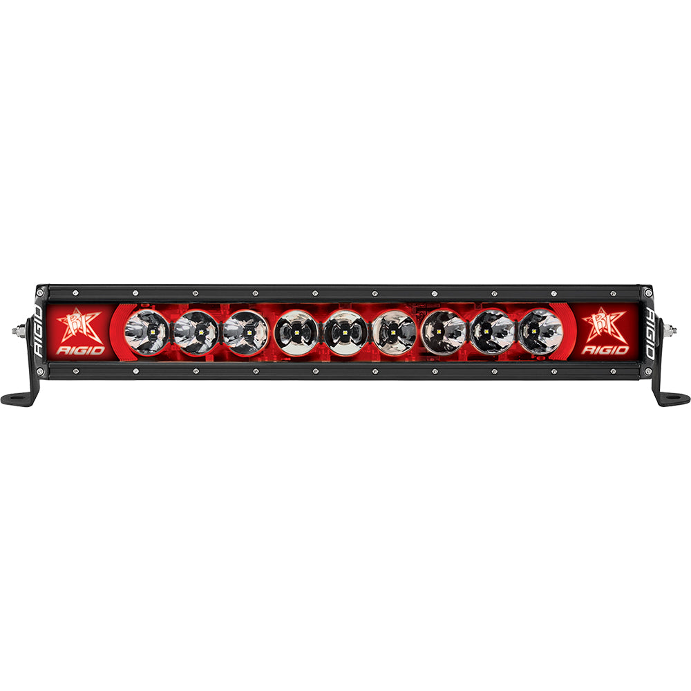 RIGID Industries - Radiance+ 20" Light Bar - Blue Backlight, Black Housing