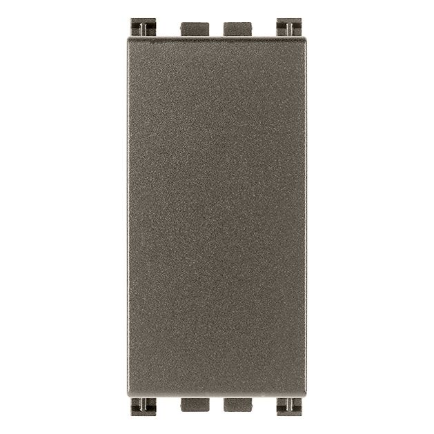 Vimar Arké Blank Module, 1 Module, Flush Mount, Plastic