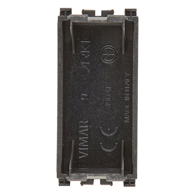 Vimar Arké Blank Module, 1 Module, Flush Mount, Plastic
