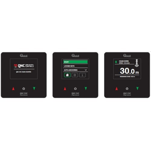 Quick Marine - QNC CHC Chain Counter - LCD Display, 12/24V, IP67