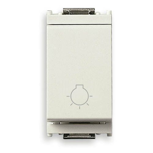 Vimar Idea 1-Way Rocker Switch, 1P 16 AX 250V, IP40, 1-Module