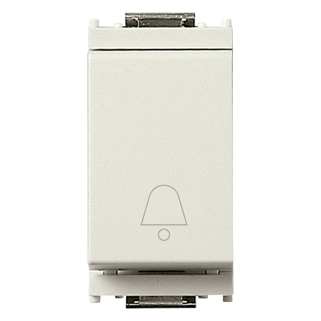 Vimar Idea Push Button Switch, 1P NO, 10A 250V, IP40, Flush Mount