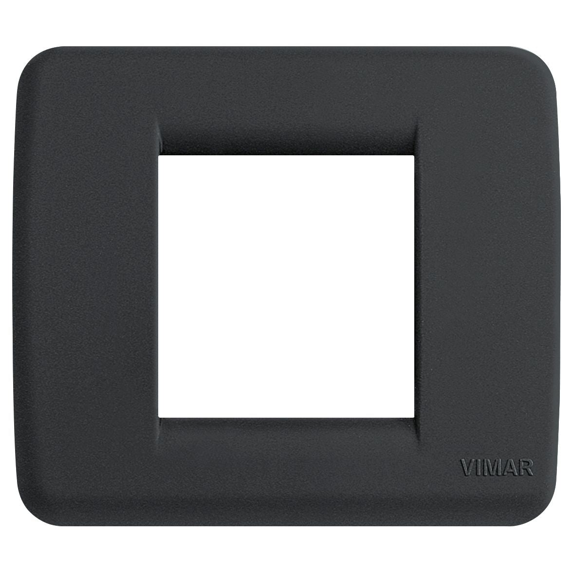 Vimar Idea Rondò Cover Plate, 1 Module or 2 Reduced Modules, Clamp Mounting