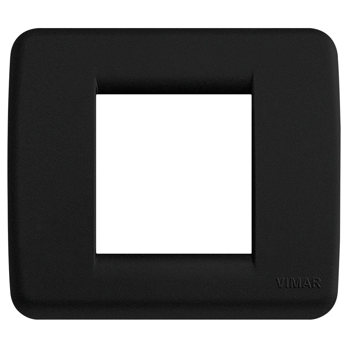 Vimar Idea Rondò Cover Plate, 1 Module or 2 Reduced Modules, Clamp Mounting