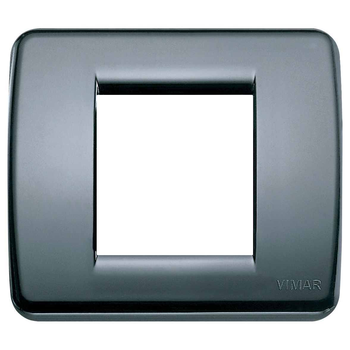 Vimar Idea Rondò Cover Plate, 1 Module or 2 Reduced Modules, Clamp Mounting