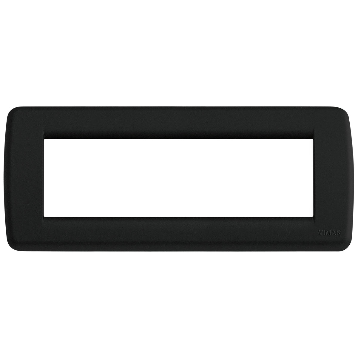 Vimar Idea Rondò 6-Module Cover Plate, Clamp Mounting