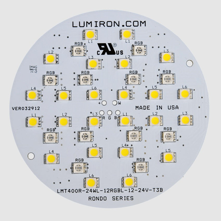 Lumiron - Rondo Replacement Bulb - Warm White, 6W, 12V- 36V DC LED, Dimmable