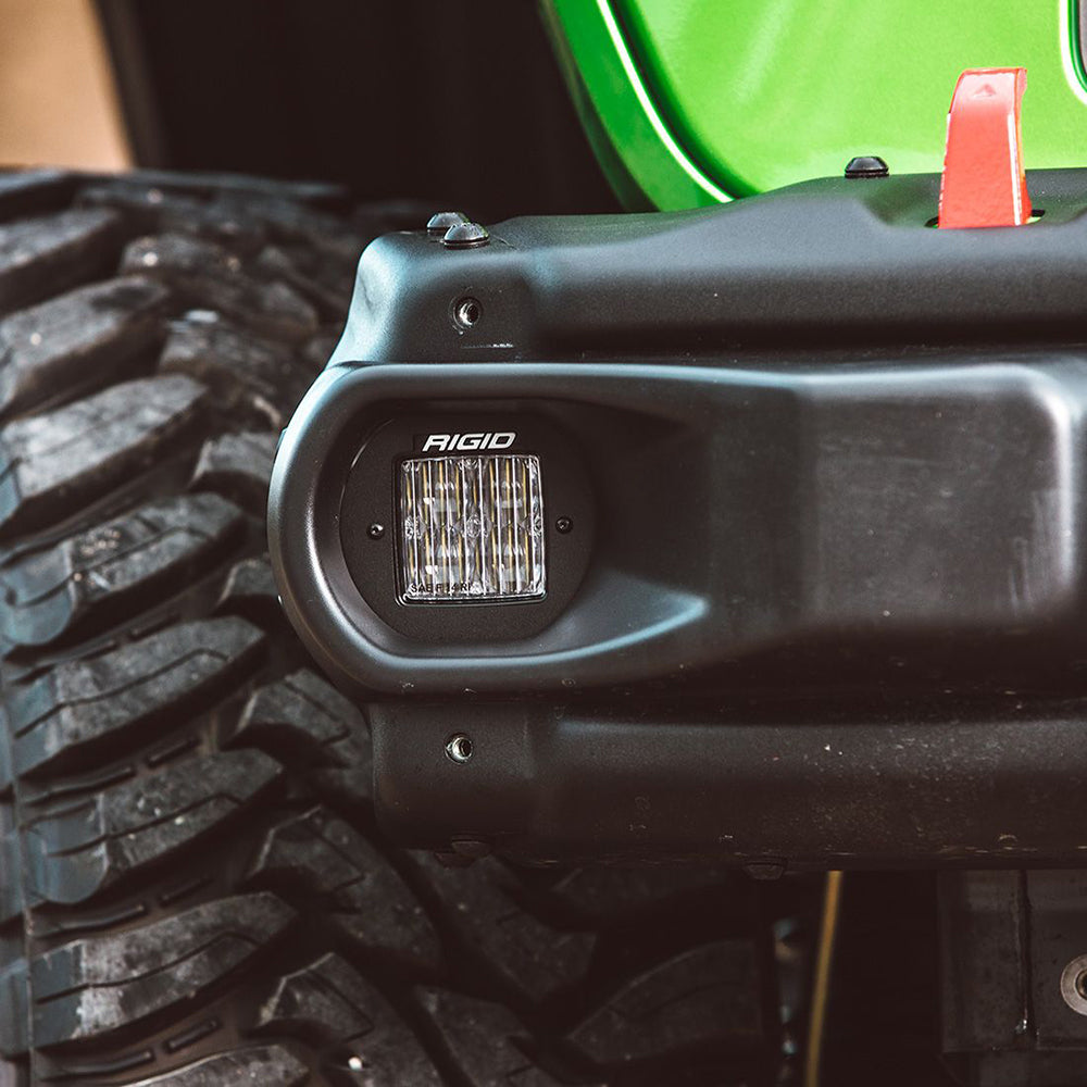 RIGID Industries - 2018 Jeep Wrangler JL Fog Mount f/2 D-Series Lights
