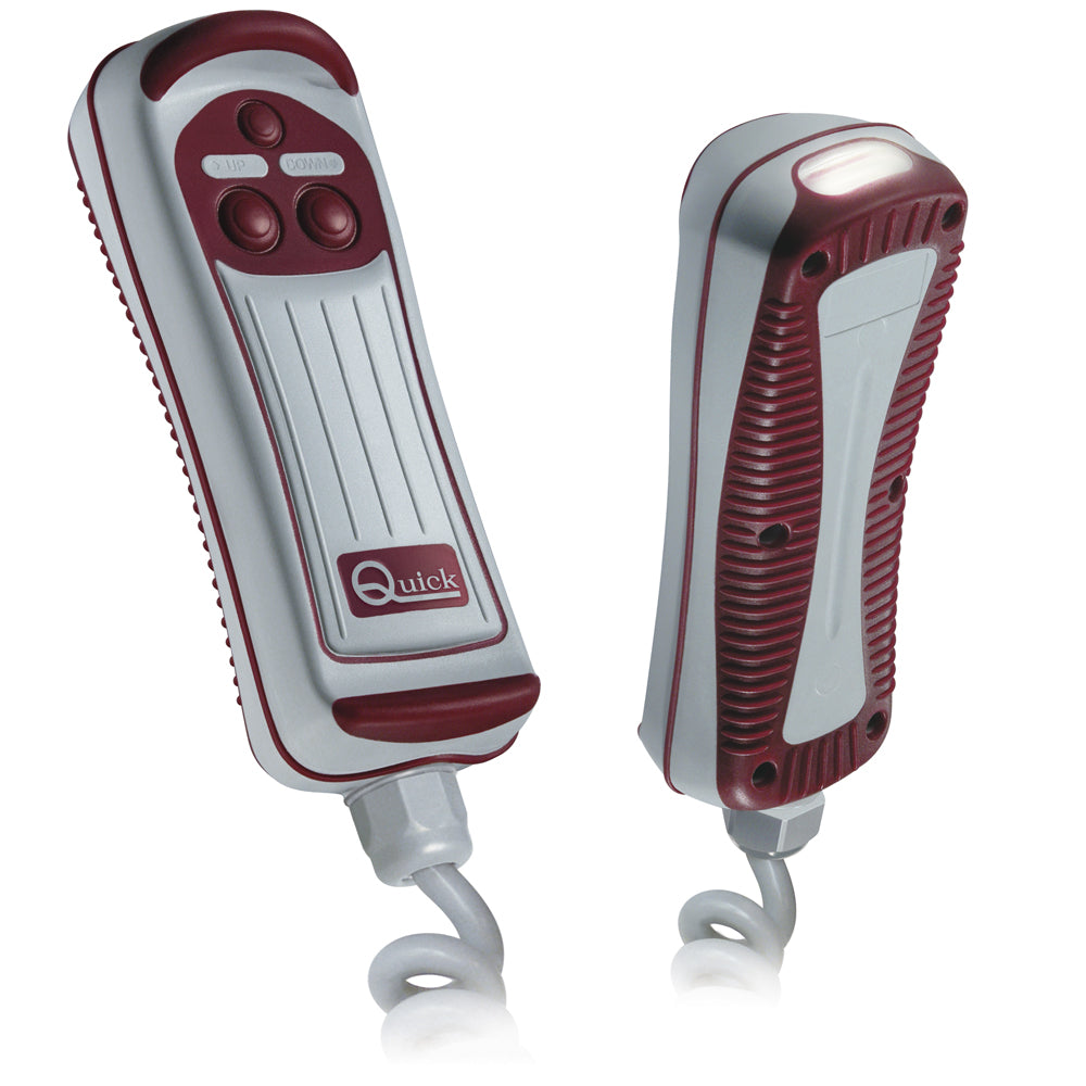 Quick - HRC1002L 2-Button Remote w/ LED Light