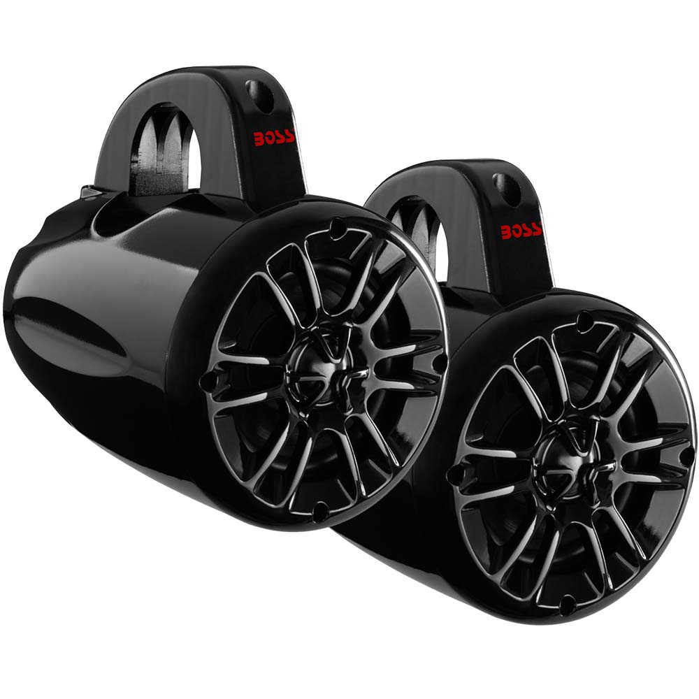 Boss Audio - 4" MRWT40 Waketower Speakers - Black - 400W