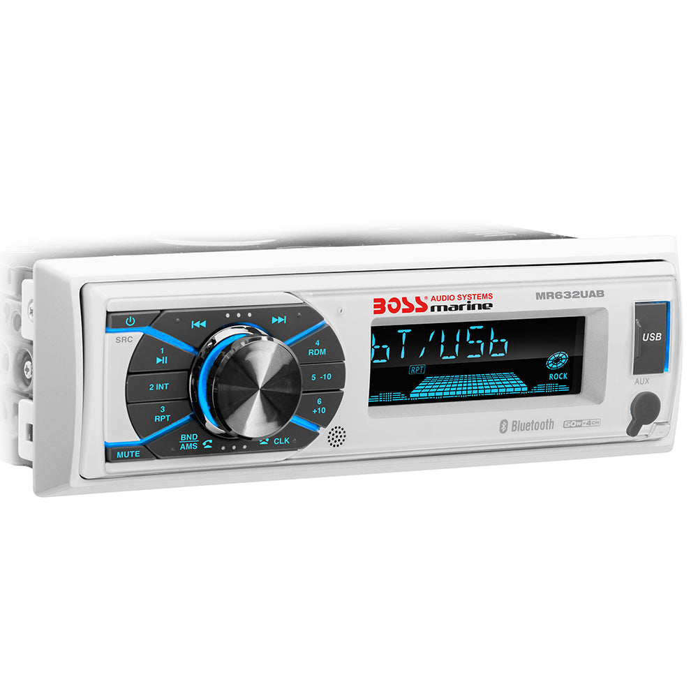 Boss Audio - MR632UAB Marine Stereo w/AM/FM/BT/USB